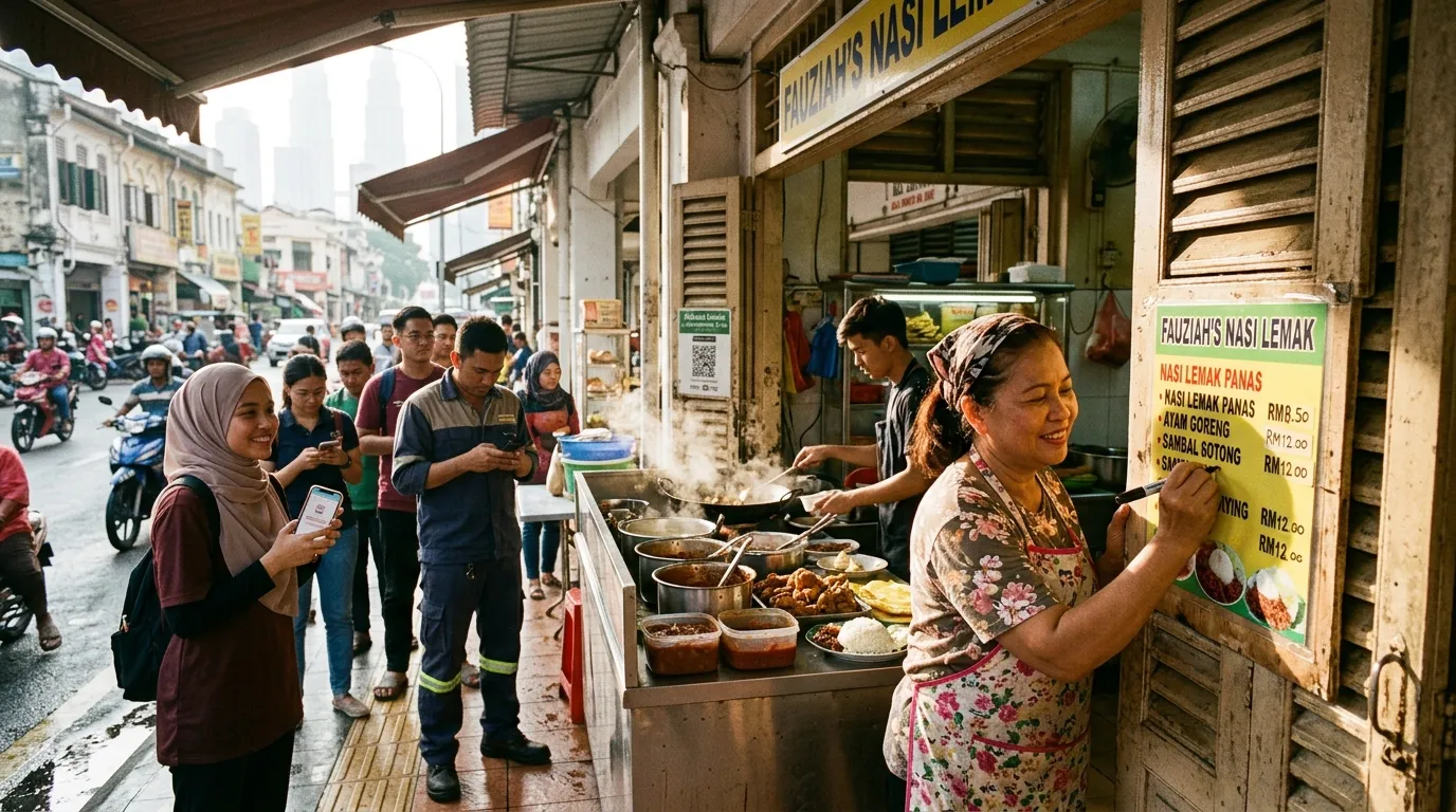 Menu dan Price List dalam GBP — Panduan untuk F&B Malaysia